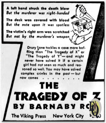 The Tragedy of Z - Q.B.I.
